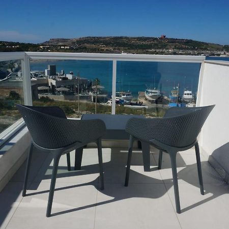 Ferienwohnung Sea View Penthouse Mellieha Bay Exterior foto