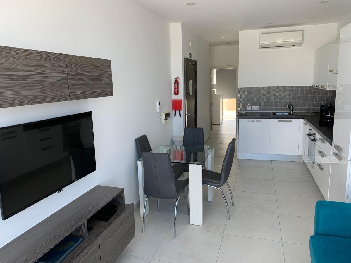 Ferienwohnung Sea View Penthouse Mellieha Bay Exterior foto